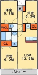 ルミエール・シーズ参番館の物件間取画像